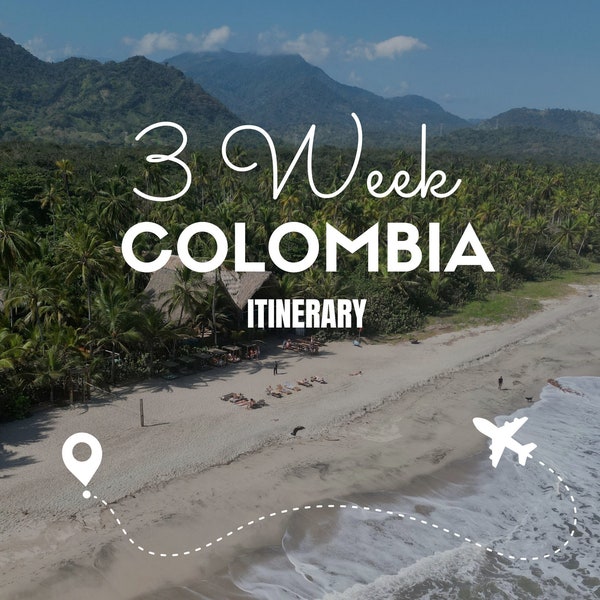 3 week Colombia travel itinerary