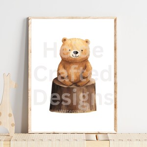 Poster Waldtiere Kinder Set Bilder Kinderzimmer Waldtiere Wanddeko Poster Kinderzimmer Waldtiere Babyzimmer Deko Geschenk Geburt neutral