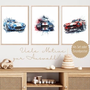 Poster Junge Rennauto Kinderzimmer Deko Wandbild Rennauto Kinderzimmer Junge Auto Bilder Kinderzimmer Junge Rennauto Geschenk Rennwagen