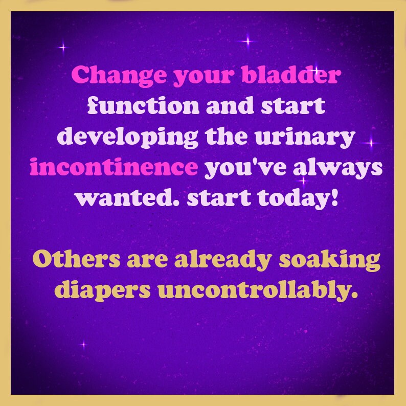Abdl Hypnosis Diaper Incontinence 1 Bladder Incontinence Diaper Abdl Hypnosis Diaper Incontinence 1 Bladder Incontinence Diaper