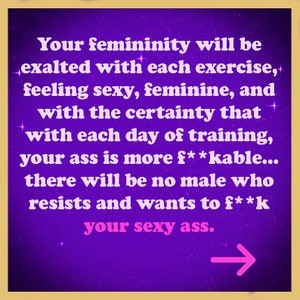 Sissy Body Transformation: Feminizing Exercise, sissy training to be more femenine image 5