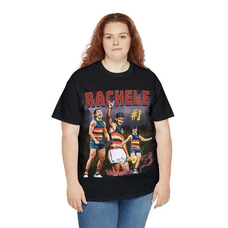 Vintage AFL T-shirt Adelaide Crows Josh Rachele 90s Inspired T Shirt ...