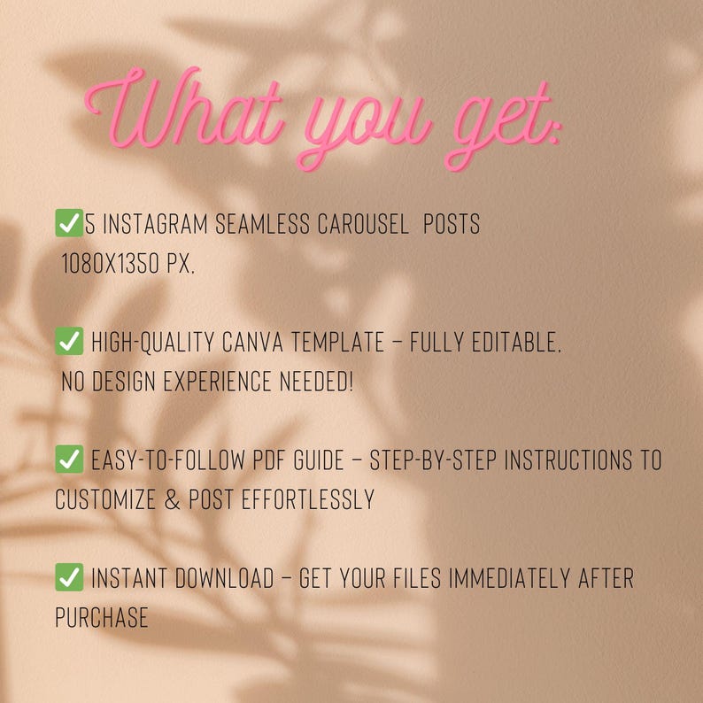 Marble Instagram Carousel Templates: Canva Social Media Design - Etsy