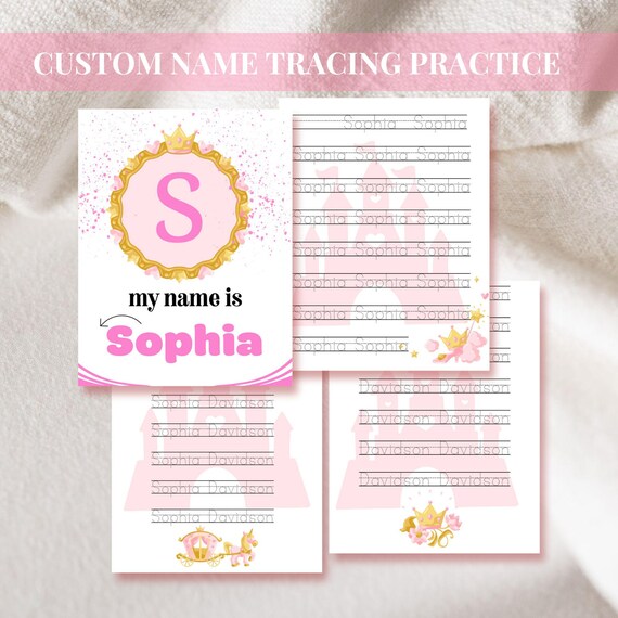 Hojas De Trabajo Personalizadas Para Practicar La Escritura A Mano