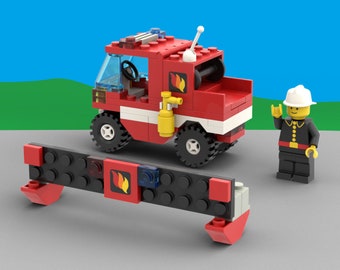 Fire and Rescue Van - Lego Vintage Alternate Build  - Digital Instructions Only