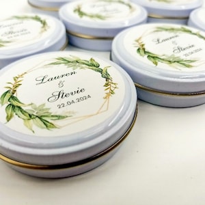 Personalized Candle Wedding Favor, Wedding Favors for Guests in Bulk, Wedding Gifts for Guests, Rustic Wedding Favors, Bridal Shower Favors