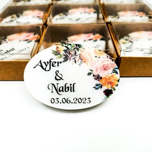 Personalized Digital Printed Wedding Soaps , Personalized Handmade Soap Favors, Wedding Soap Favors For Guests in Bulk, Bridal Shower Favors