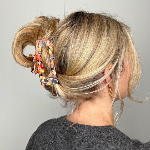 Cuhair Haarklammer Für Frauen – Einfaches Design, Für Dicke Oder Dünne Haare (Farbe C-1)