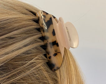 Leo haarclip Mia in schildpadlook / celluloseacetaat / duurzame haarclip / haarklauw / haarclip haarklauw haarclip haaraccessoires