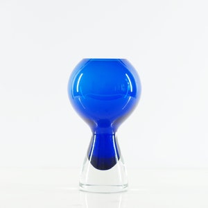 HARZKRISTALL Derenburg, mid-century glass object, Eastern Germany, 1960/70s, design by Marita Voight, vintage glass, mcm, modernist