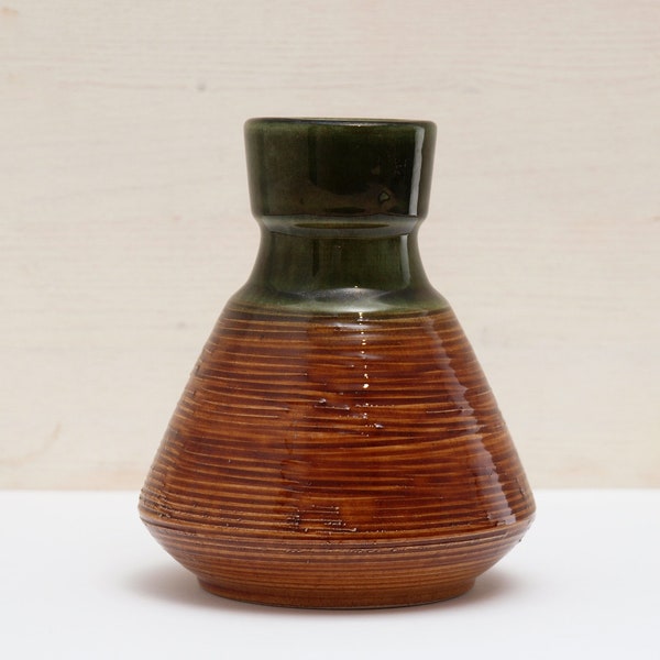 Mid-century ceramic vase, Dümler + Breiden, WGP, W.-Germany, form nr. 128, vintages, pottery, 1960s