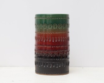Ceramic object, Bitossi style, mid-century ceramic, Italy, VINTAGE POTTERY, ceramic vase, ceramic wine cooler, MCM, 1960s/1970s
