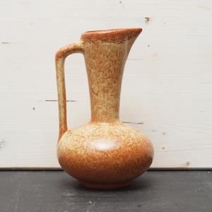 BERTONCELLO, Italian mid-century ceramic, VINTAGE pottery, handled vase, pitcher vase, MCM, Italian vintage pottery, mediterranean pottery