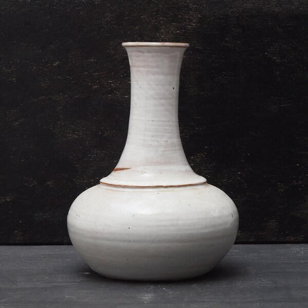 White Ceramic Vase Etsy
