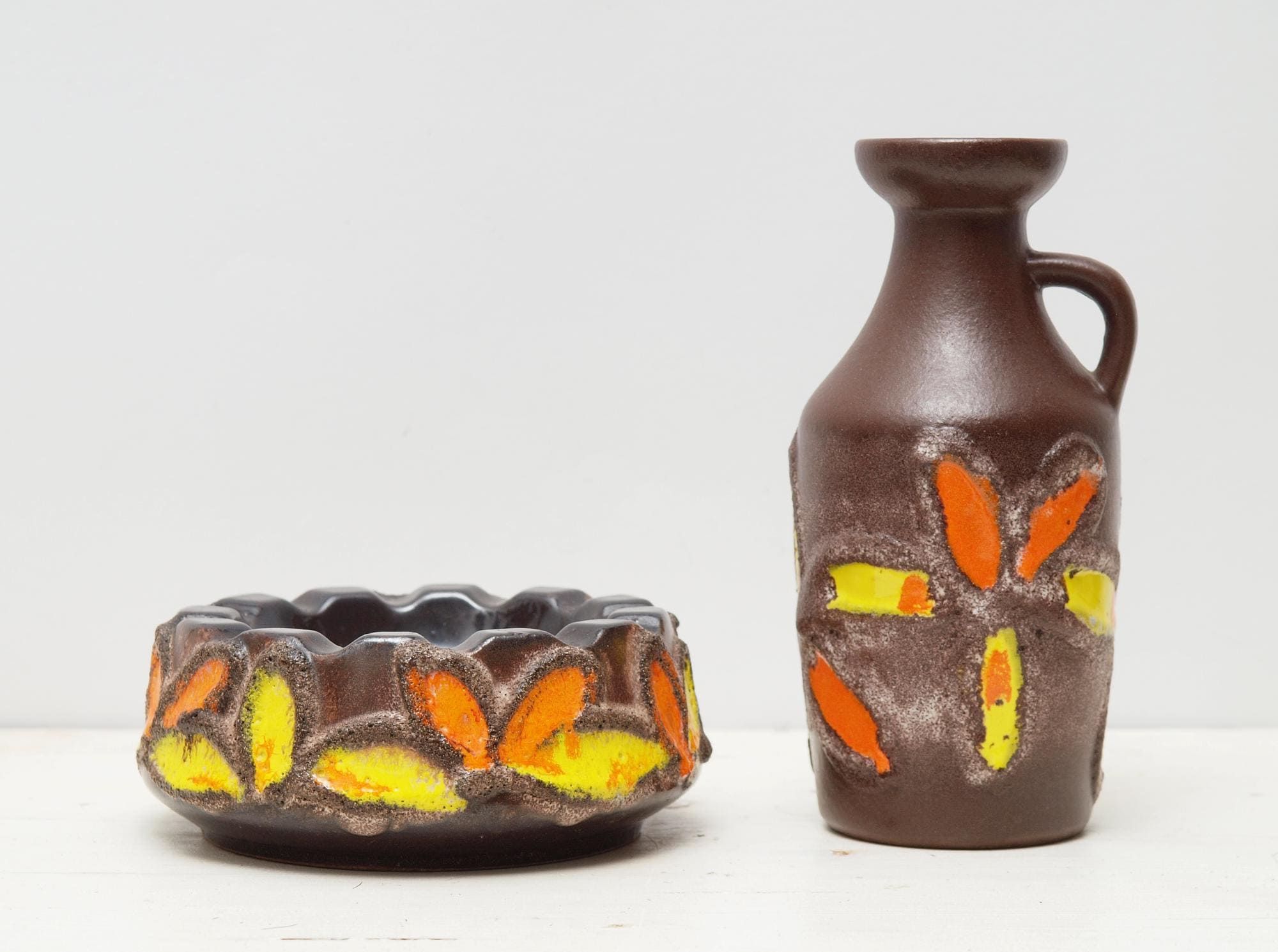 【Fat Lava】ファットラヴァ　Strehla keramik Fat Lava glazed ceramic by Strehla Keramik, 1970s | intOndo