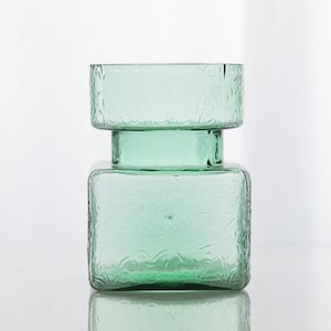 RIIHIMAEN LASI OY, glass object/vase, design &quot;Pala&quot; by Helena Tynell, Finnish vintage glass, Scandinavian mid-century, mcm
