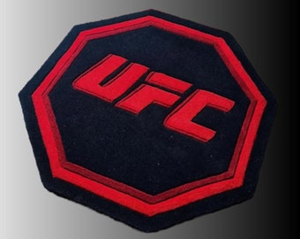 Handmade UFC rug, handmade wool thick tufted rug, custom rug for bedroom, living room and kid room rug, custom doormat, personalized doormat