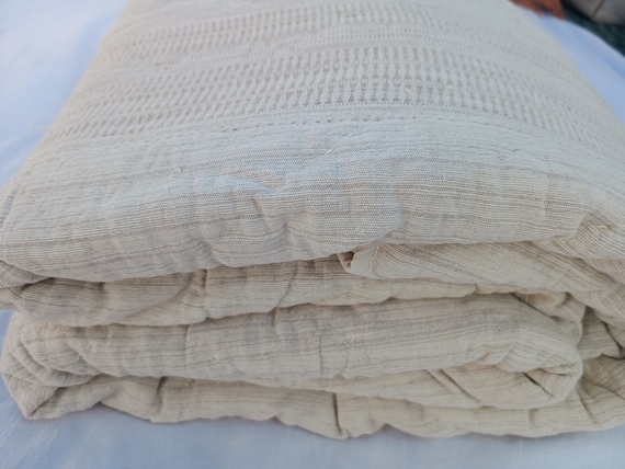 Premium Indian Quilts By Handmade Jaipuri Razai Soft Quilt, Queen size Boho Bedding Quilts Indian Cotton Filled kantha quilt For Home Decor