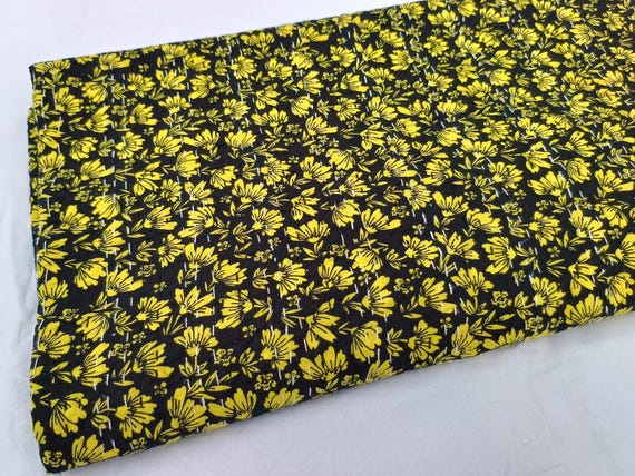 Indian Yellow flower Kantha Quilt Bedding Indian print Yellow floral bedspread queen quilt kantha quilt queen yellow kantha quilted bedding