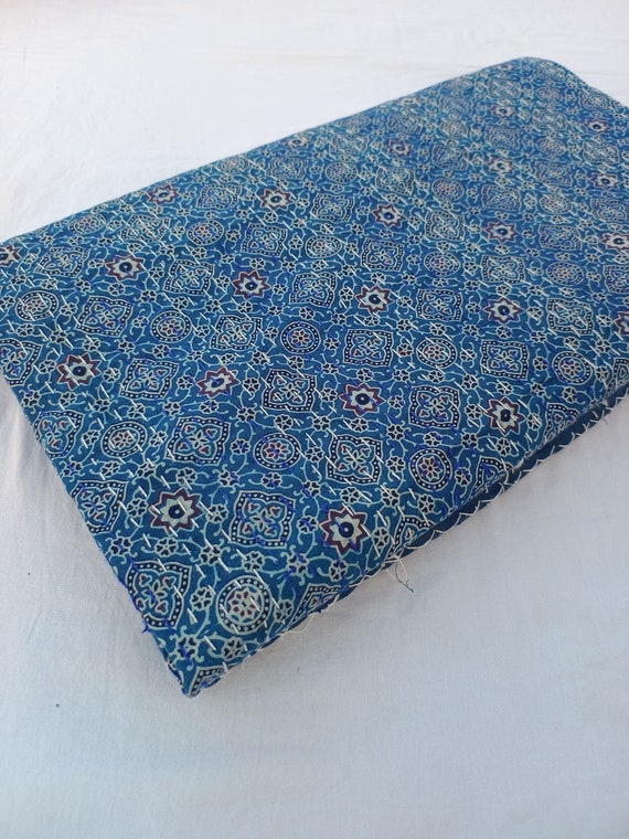 Ajrak Assorted kantha Ajrakh is a unique block printed textile. It displays special traditional designs and patterns Ajrak design
