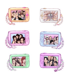 Kpop Camera Stickers