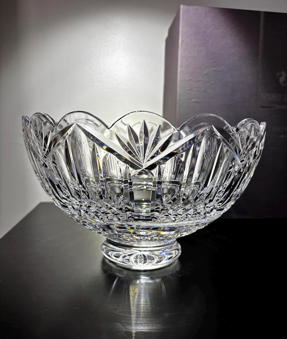 Vintage Waterford Crystal Designers Gallery Wishing Well Bowl, NIB