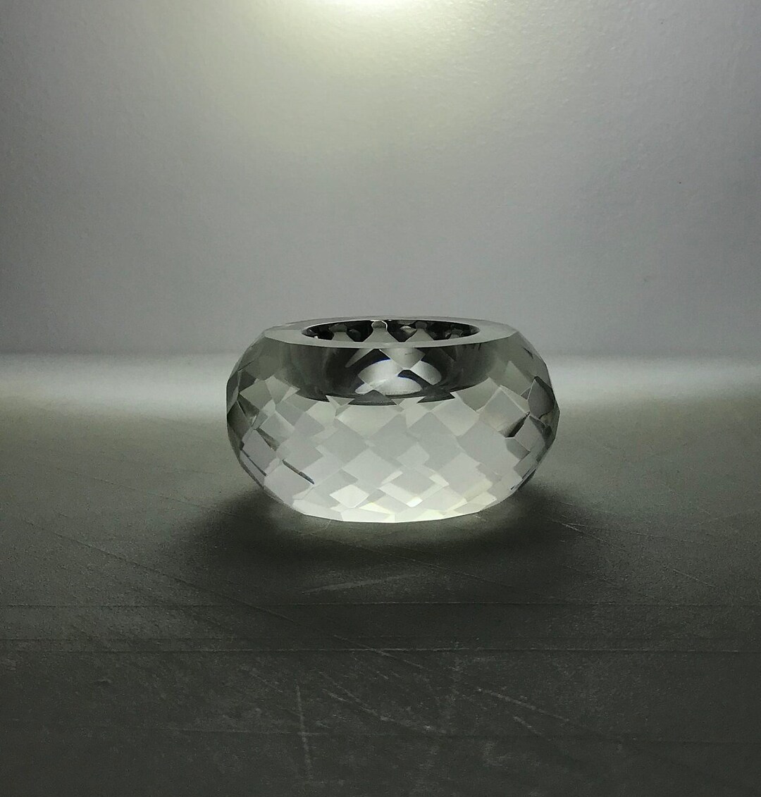 Royal Doulton Radiance Crystal Tea Light Holder Etsy