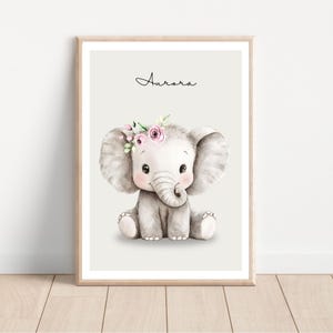 Printable Personalized Name Nursery decor, Custom name baby shower gift, teddy bear nursery neutral wall poster, baby decor newborn nursery