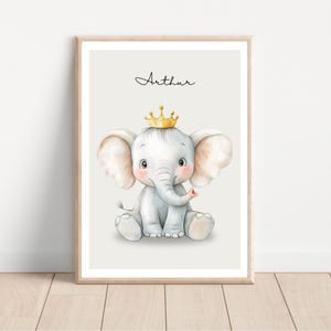 Printable Personalized Name Nursery decor, Custom name baby shower gift, teddy bear nursery neutral wall poster,  baby decor newborn nursery