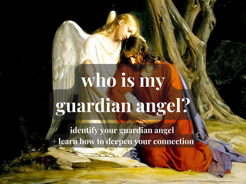 Who is my guardian angel etsy
