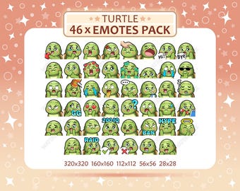 46 Seal Emotes Pack, Twitch Emotes, Discord Emotes, PNG Emotes