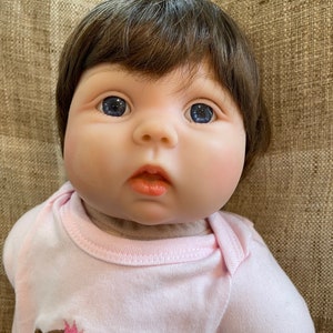 Kaydora 20&quot; Realistic/Life Like Blue Eyes Girl Baby Doll Newborn Handmade Doll