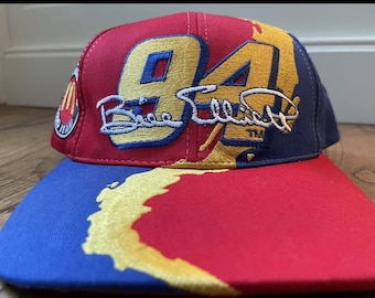 Gorra de carreras Bill Elliott vintage, gorra de McDonald's de los años 90, estilo snapback (raramente)