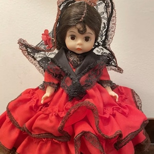Vintage Madame Alexander 8 &quot;&quot;Spanien Puppe - Wunderschön!