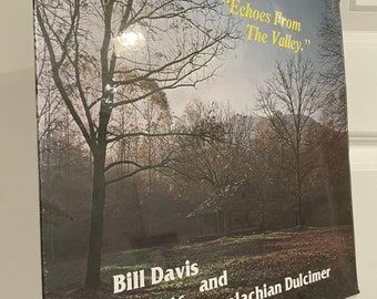 Bill Davis Appalachian Dulcimer Echos From Valley Amazing Grace LP Vinyl Record