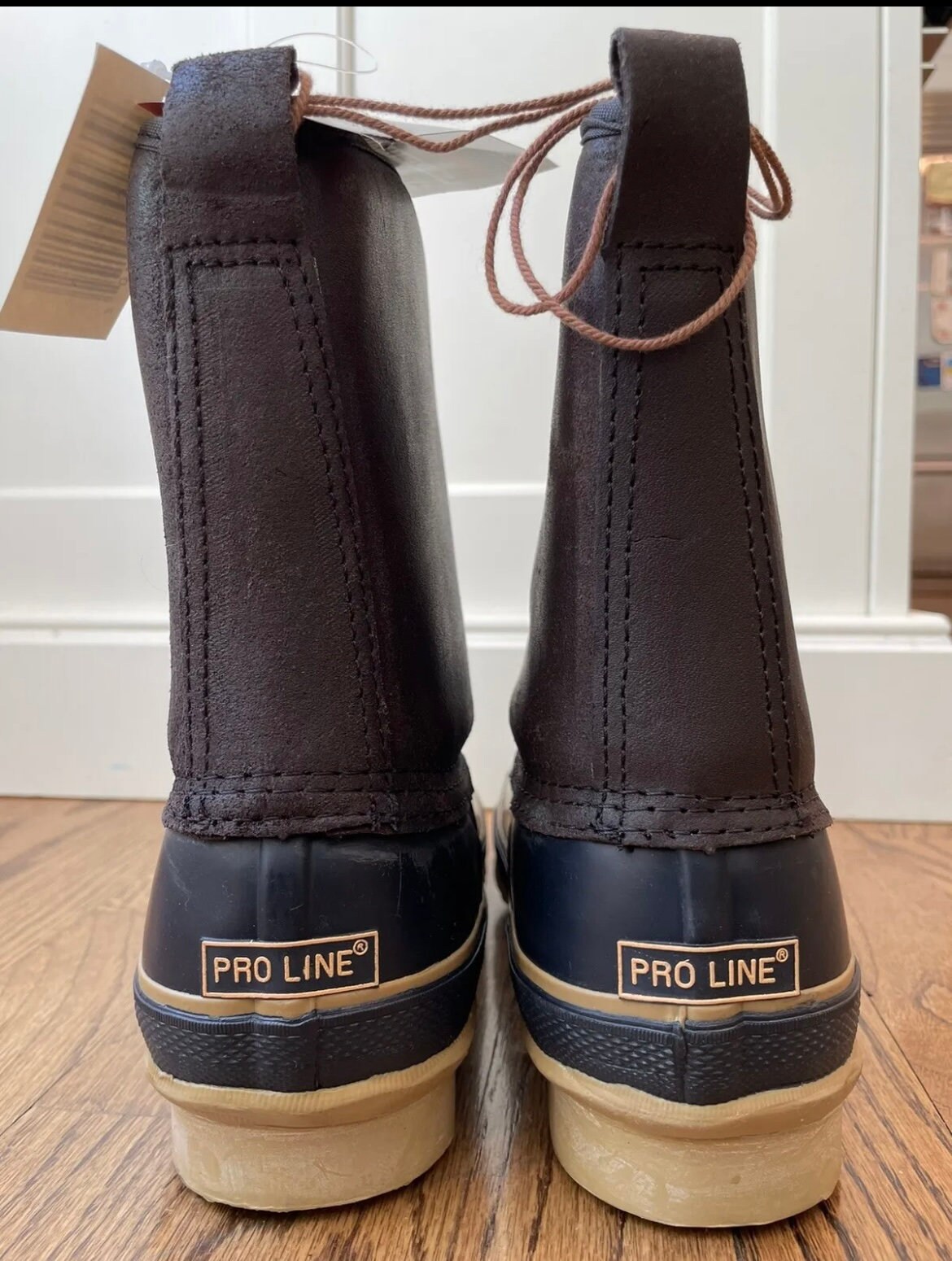 Pro Line Tan/Brown Leather Duck Boots Size: 10M Pro Line | Shoes | Pro Line Tanbrown Leather Duck Boots Size  main image 4
