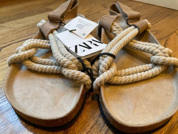Slip on hotsell rope sandal