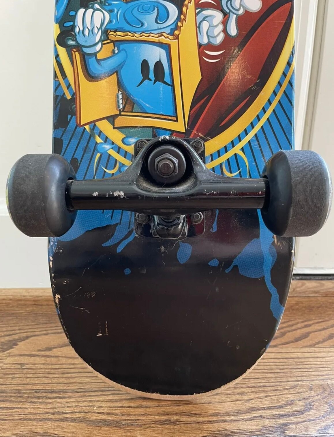 RARE World Industries Skateboard Flame Boy Magician Saws in Half