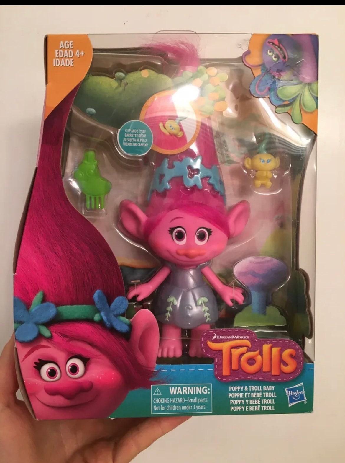 Trolls mini figures hard plastic Dreamworks DWA Lot Of 10 PVC