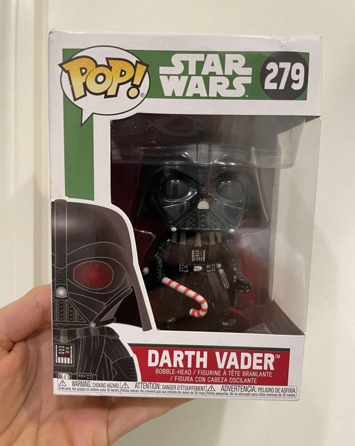Star Wars Darth Vader POP Vinyl Figure 279 Holiday christmas Funko Etsy