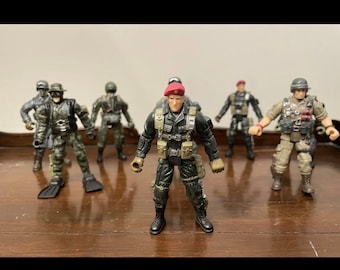 Chap Mei Rettungskommando Und Mixed Actionfigur Militär Lot Von 9