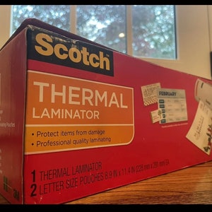Scotch TL902 Thermal Laminator Machine Laminating System image 2
