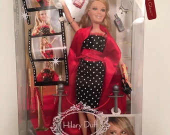Hillary Duff 2006 Red Carpet Glam Barbie Doll- New With Box