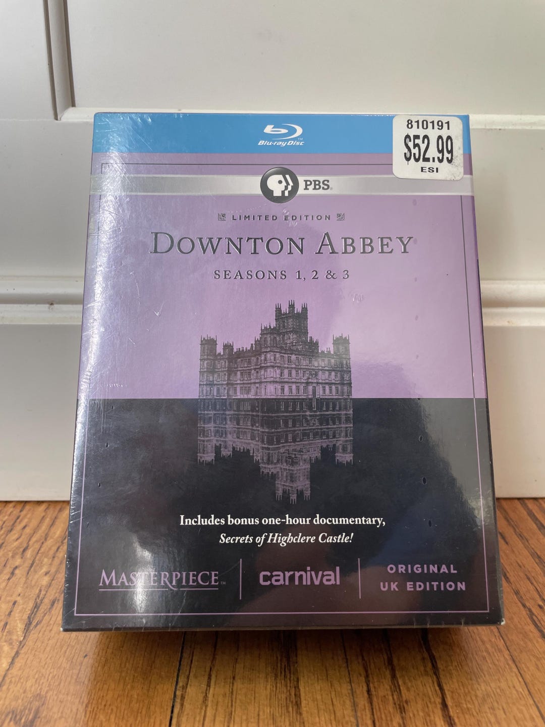 Downton Abbey Seasons 1-3 Blu-ray Limited Edition Sealed PBS UK - Etsy
