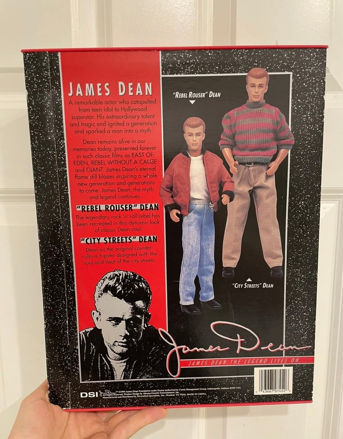1994 James Dean the Legend Lives on Limited Edition 