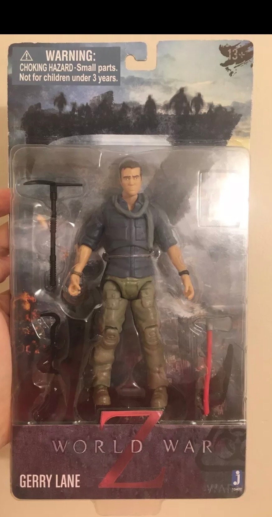 World War Z Gerry Lane 2013 Action Figure Factory Sealed Etsy Canada