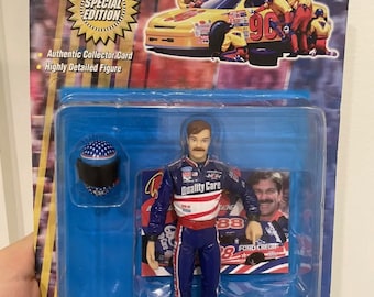 Nascar Dale Jarrett VTG 1998 Toy Biz Special Edition 4.5" Action Figure SEALED!