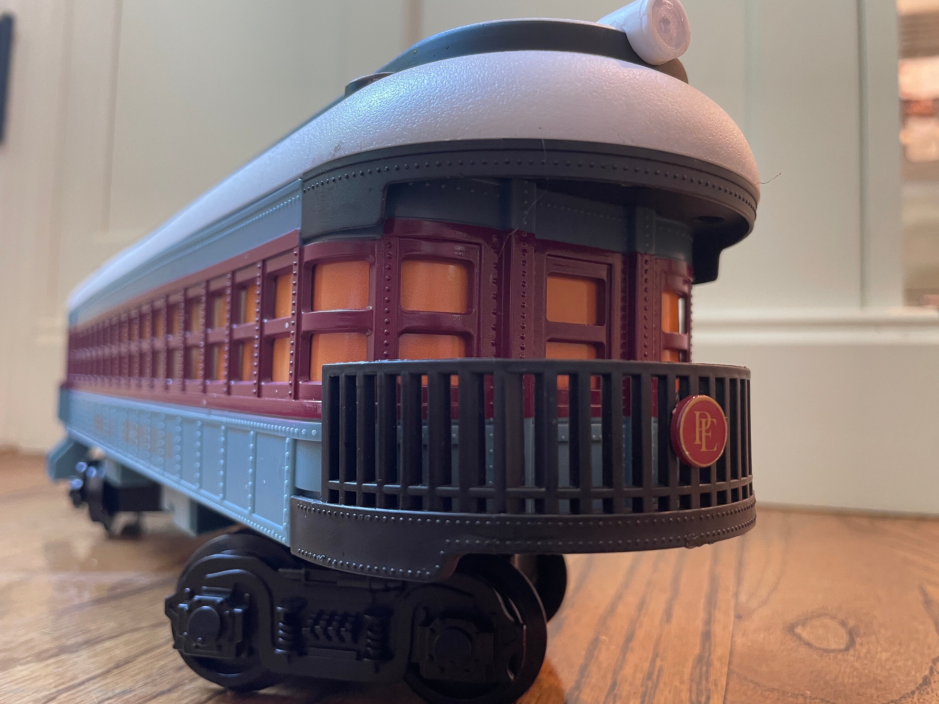 Lionel the Polar Express 7 11022 G gauge Observation Car Only Etsy UK