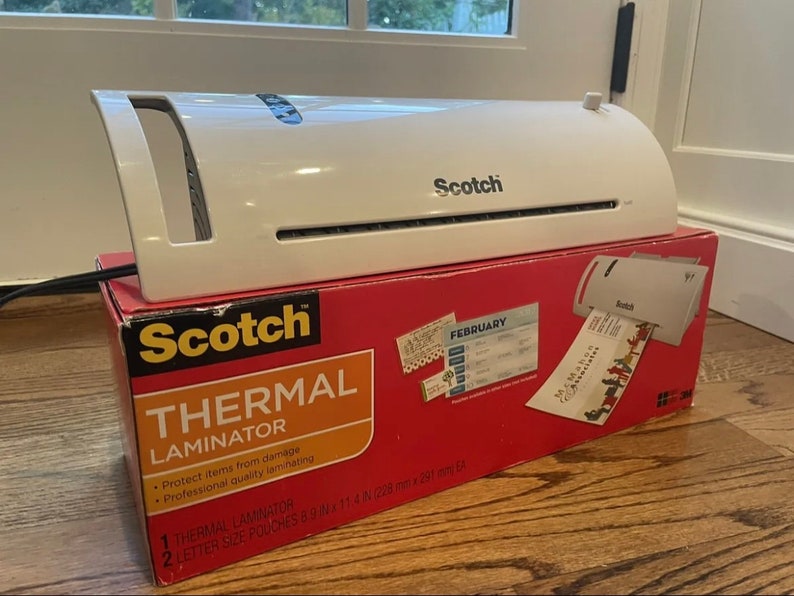 Scotch TL902 Thermal Laminator Machine Laminating System image 1