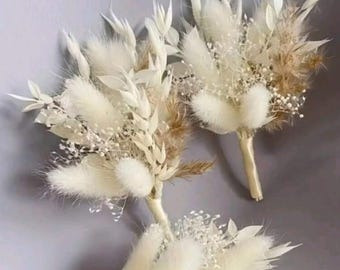 white mini dried flower, bridesmaid bouquet, wedding, party, flowers for resin